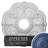 Endurathane Rotherham Ceiling Medallion, 18"OD x 3 1/2"ID x 1 1/2"P (Fits Canopies up to 3 1/2"), Hand-Painted Americana Finish-27780521