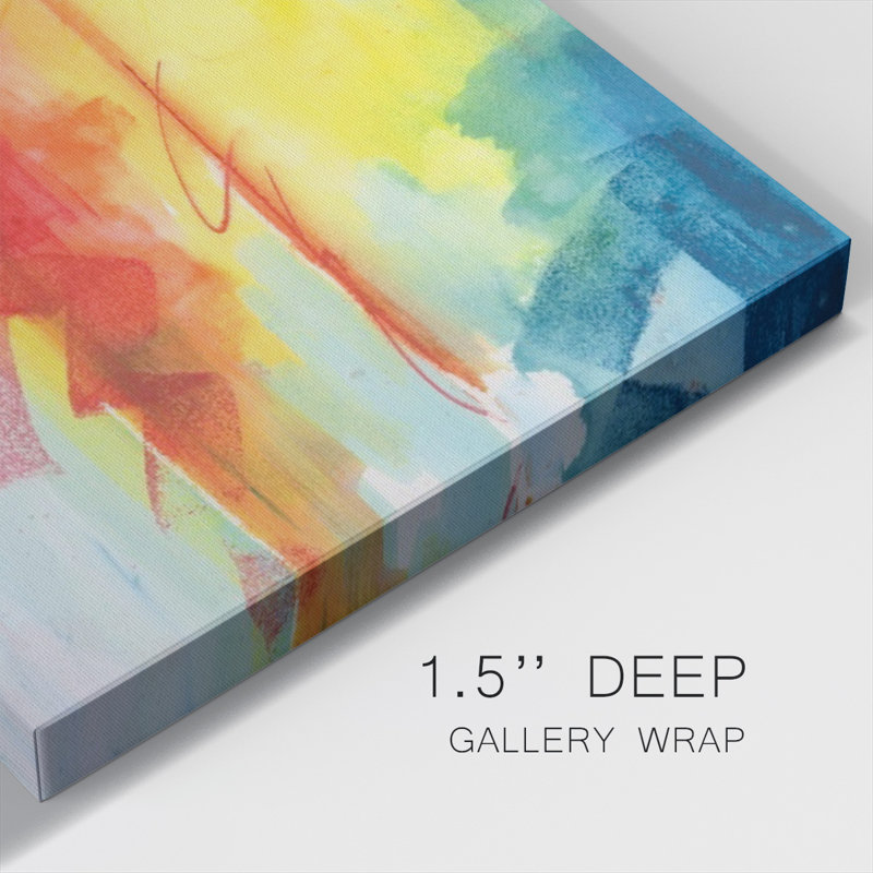 Toile tendue Crimson Sunset II-Gallery, H 8 po x l 8 po