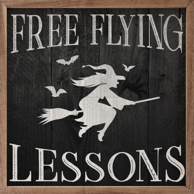 Free Flying Lessons Witch - noir
