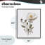 Giclée encadrée de fleurs simples pressées, design par lettré et doublé-229442968-229442969