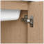 Meuble-lavabo moderne autoportant de 47,56 po avec lavabo simple, comptoir en SMC, armoire de rangement en MDF et portes à fermeture amortie.
