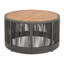 Table basse pour l'extérieur en corde de rotin et bois d'acacia-763644775