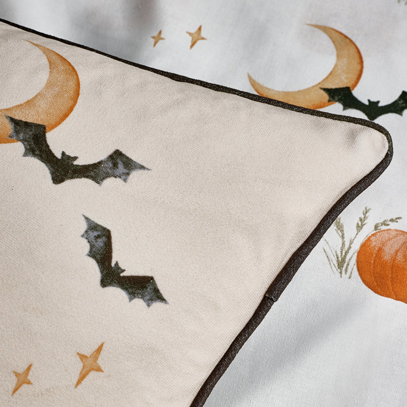 Halloween Highland Cow Soft Touch Cushion