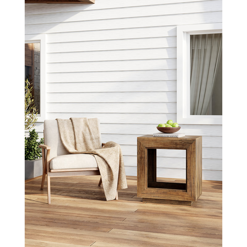 2-Tier Square End Table