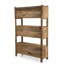 Carwile 162cm H x 106cm W Solid Wood Standard Bookcase