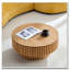 Table basse ronde en bois avec rangement-2087891250