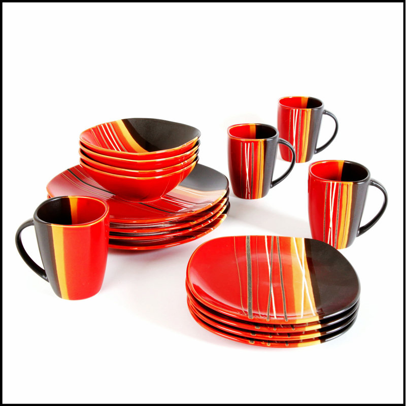 Service de vaisselle brun Bazar - Designs uniques faits à la main pour des expériences culinaires élégantes et élégantes