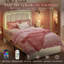 Base de lit tapissier avec rangement et tête de lit réglable en velours à DEL-833146702-833146703