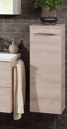 B.Clever Bathroom Cabinet, Alaska ash
