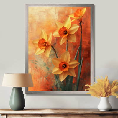 Hirsh - Floral Canvas Wall Art