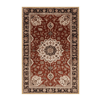 Tapis brun lavable à la machine