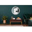 Huldar Glass Flat Wall Mirror