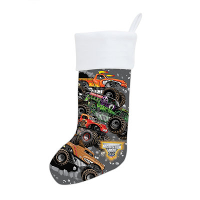 Monster Jam Breakin'' Through Christmas Stocking