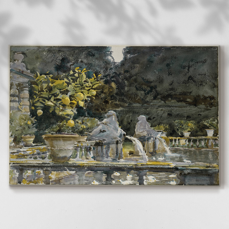 Paysages rétro-DCCXLVII -Galerie enveloppée Cavas, 18 x 27