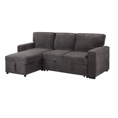 Upholstered Reclining L-Shaped Sectional