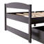 Lit plateforme simple avec deux tiroirs-1540560067