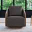 Fauteuil demi-tonneau pivotant l 32 po Nieve-1107746922