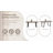 62.9-Inch Rectangular MDF Dining Table