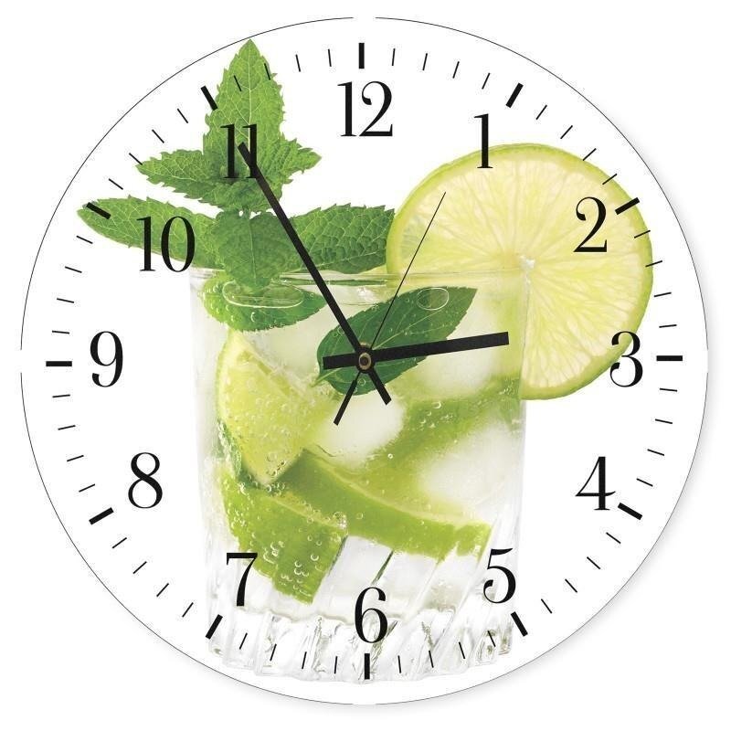 Analoge Wanduhr Mohito Geräuschlos