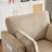 Mid-Century Modern Corduroy Barrel Accent Chair -914958863