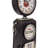 Analog Metal Quartz Movement / Crystal Tabletop Clock in Black