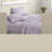 Premium Floral Bedding Set, Polyester Material, Elegant Taupe Design, Perfect For Home Use