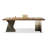 Nut-brown Rectangular Solid Wood Writing desk-312964185
