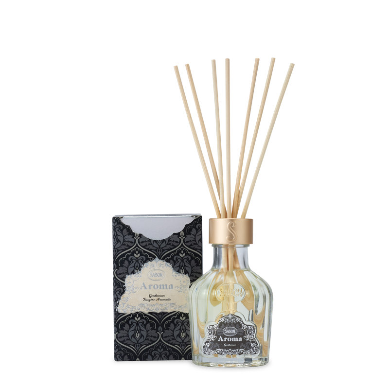 Diffuseur à roseaux AROMA 100 ml, Gentleman, H 4,33 po x l 1,97 po x P 1,97 po, Patchouli d'agrumes