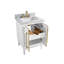 Mason 24" Single Bathroom Vanity with Carrara Marble Top-896050744-896050690-896050692