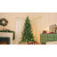 Arbre de Noël artificiel 9 pi avec 600 lumières DEL blanc chaud et 5179 pointes mixtes-248243037