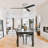 Smart Ceiling Fan with LED Lights and Come with Switch
