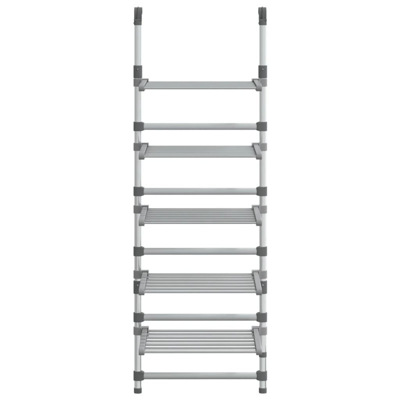 Séchoir à linge mural en aluminium, H 73,6 po x l 19,7 po x P 9,8 po