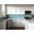 Long Hex 10.60in.x11 in. Glass Mosaic Tile-102317160