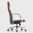 Yianna Ergonomic Executive Office Chair with Headrest-101287688