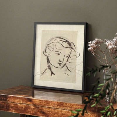 "Croquis rétro CVI" sur papier
