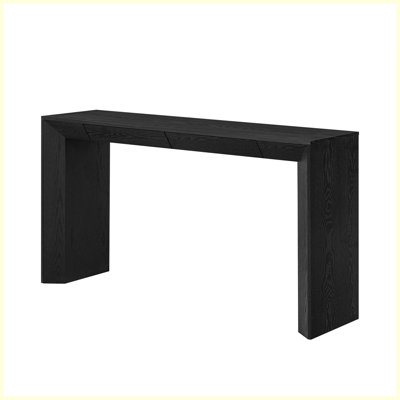 Modern Farmhouse Console Table with 2 Concealed Drawers for Living Room