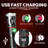 5.5'' Battery Powered Integrated LED Color Changing Flashlight