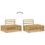 230.5cm Wide Patio Sectional Set