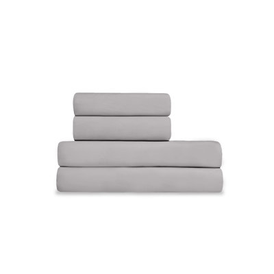 Comfort Wash 200 Thread Count Geometric 100% Cotton Percale Sheet Set