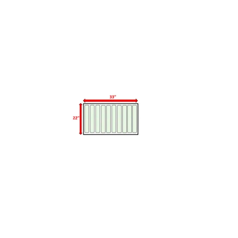 Table basse contemporaine de style brun avec plateau et / ou table en verre, H 18 po x L 33 po x L 22 po, pour plusieurs espaces de vie, avec plateau rectangulaire mat moderne