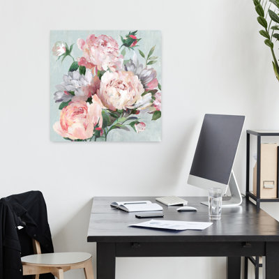 Pivoine rose, jardin, délicat, élégant, pivoine romantique, art de l'architecture naturelle
