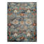 Tapis oriental tissé à la machine 5 pi x 7 pi avec frange