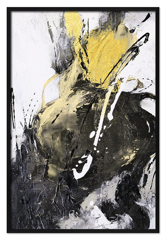 Abstraction - Wrapped Canvas Painting