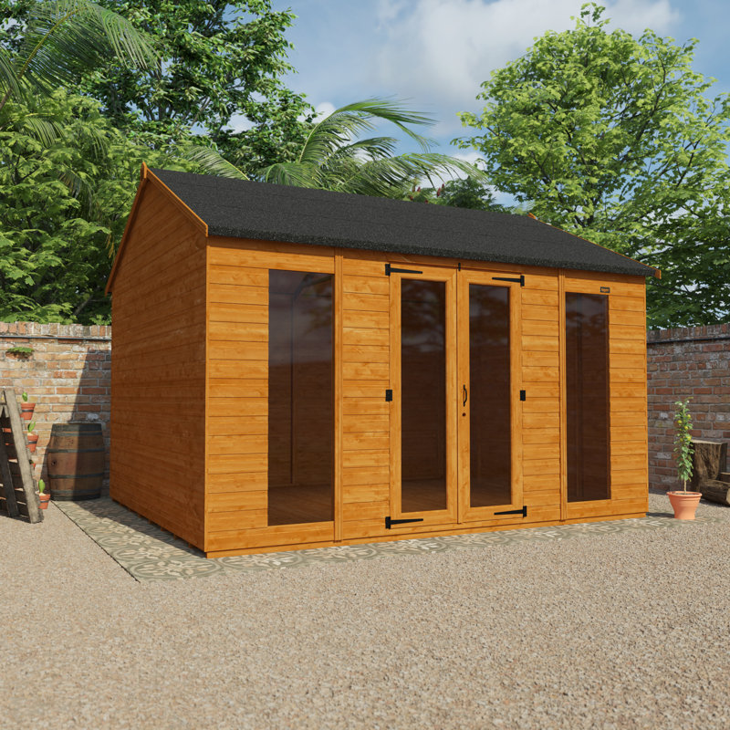 12x10w Tiger Retreat Contemporary Summerhouse