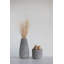 Isabeth Paulownia Wood Vase with Washed Finish