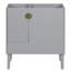(Base seulement) Meuble-lavabo de 30 po sans lavabo, armoire de salle de bain avec portes et tiroir