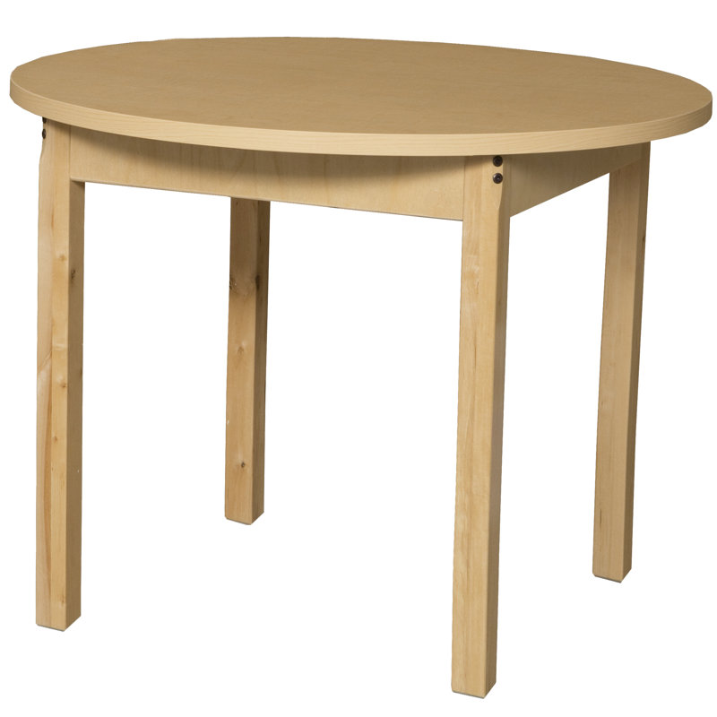 Table ronde ronde haute, H 30 po x l 36 po x P 36 po