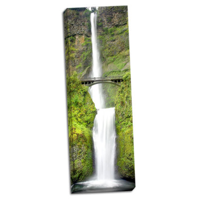 « multnomah chutes », reproduction de photo sur toile tendue