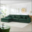 148" Upholstered Soft Sectional With Chaise-1757261884