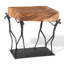 Atlas Figurine/4 Legs End Table